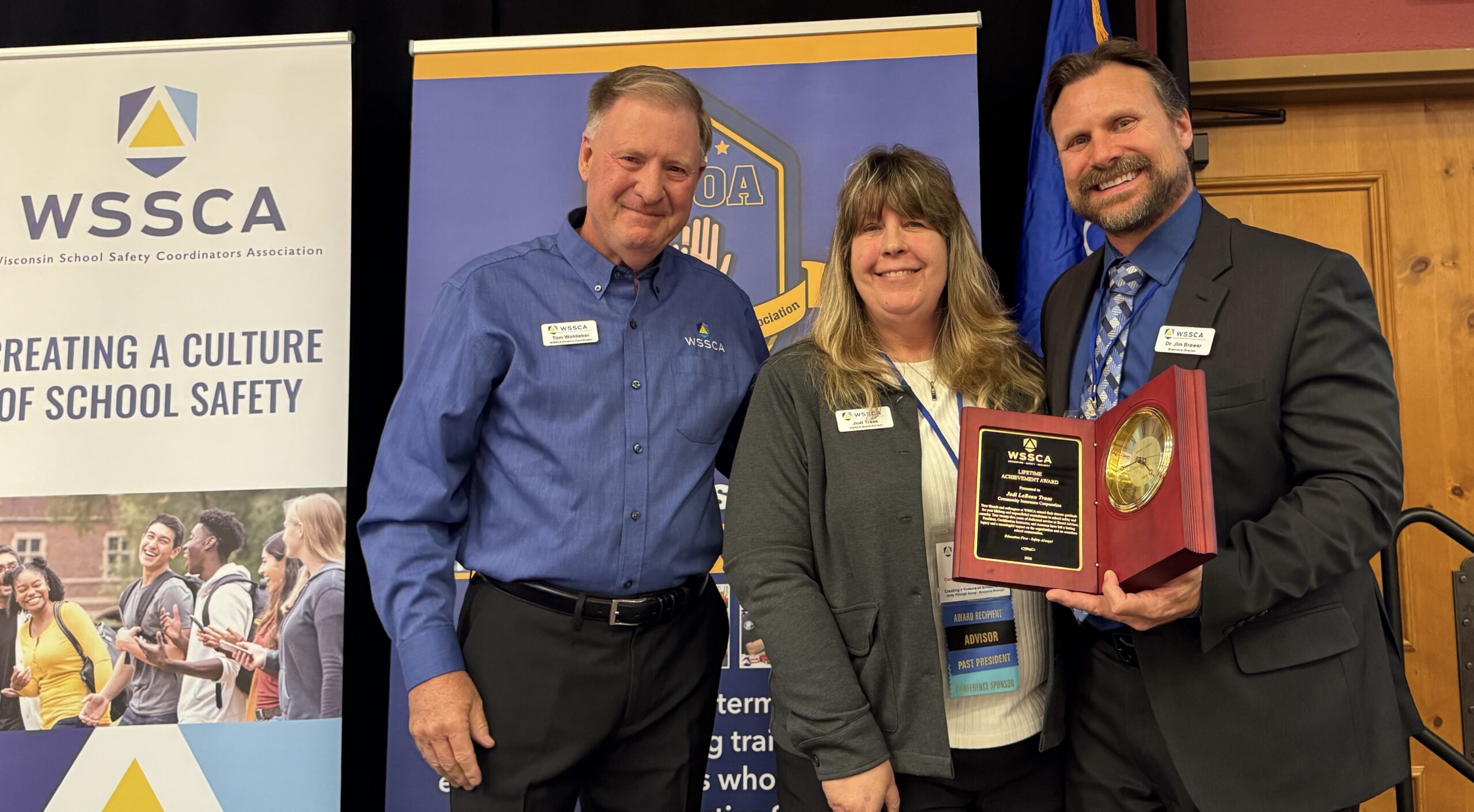 CIC’s Jodi Traas Receives WSSCA Lifetime Achievement Award for Exceptional Work Serving School Districts